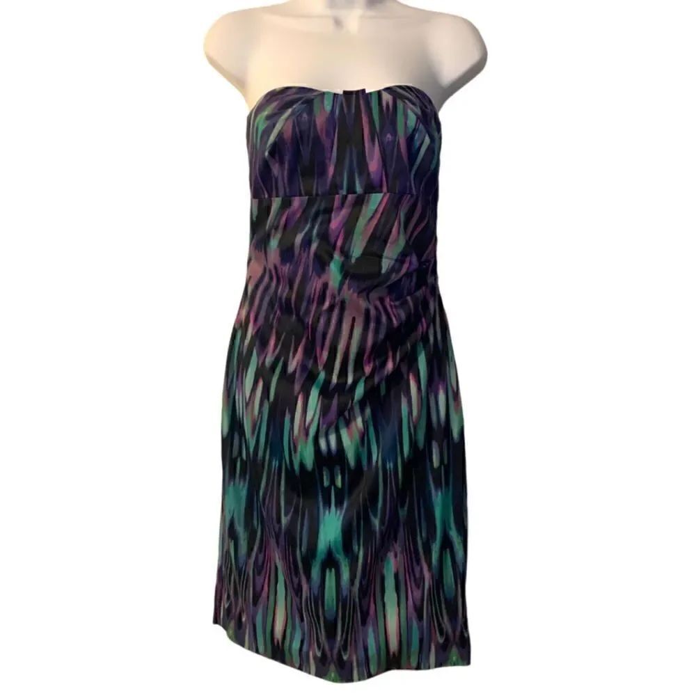 Karen Millen Strapless Pencil Dress Size 8